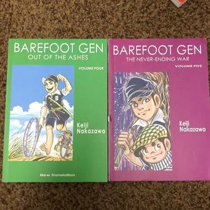 Barefoot Gen manga volumes 4-5